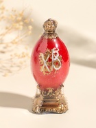 Свеча декоративная «Пасхальное яйцо на подставке», 5×11 см, 97 г - фото 68977930