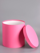 Шляпная подарочная коробка, розовая, 30×30 см  (артикул 10970581)  большой выбор товаров оптом и в розницу по низким ценам с доставкой