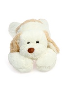 Мягкая игрушка «Собака Дружок с лентой», цвет молочный/кофейный, 85 (111) см - Фото 4