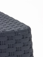 Табурет "Ротанг" h45 см (серый) - фото 68977964