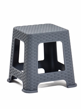 Табурет "Ротанг" h33 см (серый)