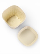 Кашпо для цветов «Ротанг», 2.3 л, 17.8×17.8×13.2 см, пластиковое, с поддоном, бежевое - Фото 5