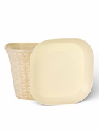 Кашпо для цветов «Ротанг», 6.9 л, 25.6×25.6×18.8 см, пластиковое, с поддоном, бежевое - Фото 4