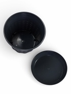 Кашпо для цветов «Ротанг», 1.1 л, d=14.5 см, h=10.5 см, пластиковое, с поддоном, серое - Фото 4