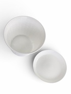 Кашпо для цветов «Ротанг», 6.1 л, d=25.5 см, h=18.9 см, пластиковое, с поддоном, белое - Фото 4