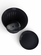 Кашпо для цветов «Ротанг», 8 л, d=27.5 см, h=20.5 см, пластиковое, с поддоном, серое - Фото 4