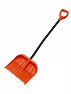 Лопата 410 х 360 мм, пластик, металлический черенок, оцинкованная планка Вьюга №4 Премиум - фото 68978009