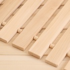 УЦЕНКА Коврик- сидушка для бани из липы, 41×35 см ЭКОНОМ - Фото 3