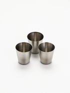 Стопки в чехле «Мужчина с большой буквы М»: нержавеющая сталь, набор 3 шт.×30 мл  (артикул 10929765)  большой выбор товаров оптом и в розницу по низким ценам с доставкой