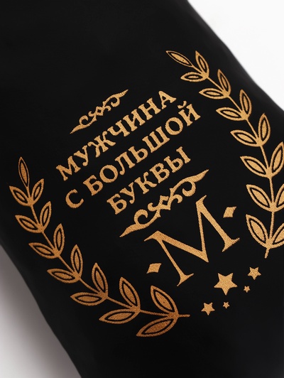 Стопки в чехле «Мужчина с большой буквы М»: нержавеющая сталь, набор 3 шт.×30 мл