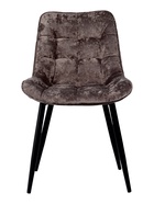 Стул мягкий для кухни «Бостон», обивка краш 12, цвет тауп - фото 68978052