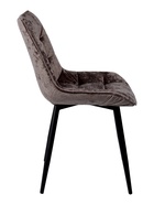 Стул мягкий для кухни «Бостон», обивка краш 12, цвет тауп - фото 68978053