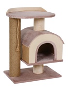 Комплекс для кошек "Камея-4", 62×40×75 см, d=11 см, розовый 10980359