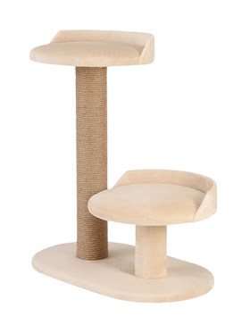 Когтеточка «Бета», 62×35×70 см, d=10 см, джут, бежевая 10980383