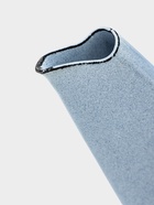 УЦЕНКА Чайник 3.5 л б/деколи(голубой) эм.крышка, закатное дно - Фото 2