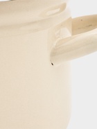 УЦЕНКА Кастрюля эмалированная, 2 л, d=17 см, с крышкой, без декора, слоновая, кости - Фото 4