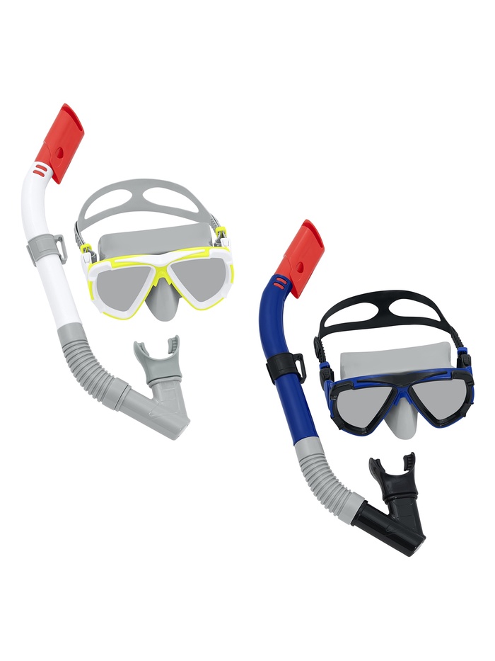 УЦЕНКА Набор для ныряния, маска, трубка, цвет МИКС, 24053 Bestway - Фото 1