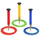 УЦЕНКА Летний набор 3 в 1, пляжные ракетки – 2 шт., мячик, бумеранг, кольцеброс 10987332