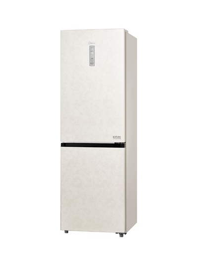 Холодильник двухкамерный Midea MDRB471MGF33O, 360 л, No Frost, бежевый мрамор