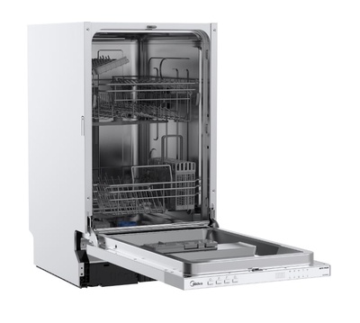 Посудомоечная машина Midea MID45S050, встраиваемая, класс А, 5 программ, на 9 комплектов