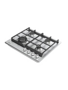 Варочная поверхность Midea MG593TX, газовая, 59 см, 4 конфорки, автоподжиг, газконтроль - фото 809481210