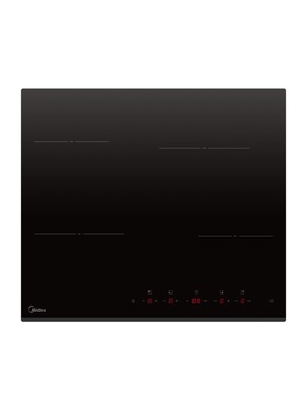 Варочная поверхность Midea MCH64203F, электрическая, 6600 Вт, 59 см, 4 конфорки