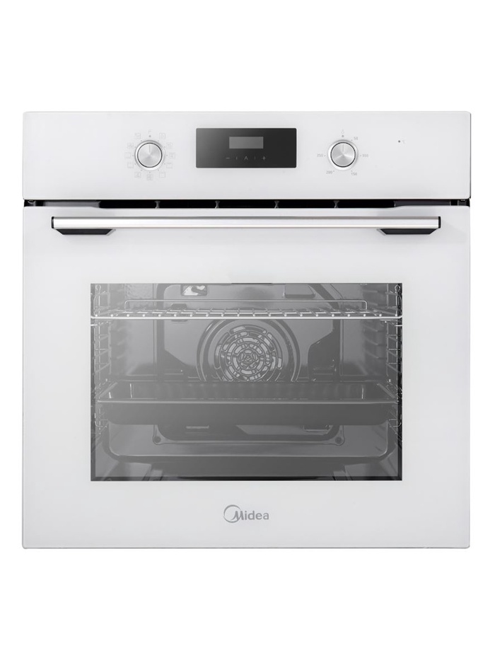 Духовой шкаф Midea MO69103GW, электрический, 3000 Вт, класс А, 11 программ, 70 л, белая - Фото 1