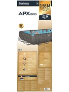 Бассейн каркасный Power Steel, 956×488×132 см, фильтр-насос, лестница, тент, прямоугольный, 561KJ Bestway - фото 68978072