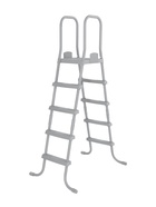 Бассейн каркасный Power Steel, 956×488×132 см, фильтр-насос, лестница, тент, прямоугольный, 561KJ Bestway - Фото 8