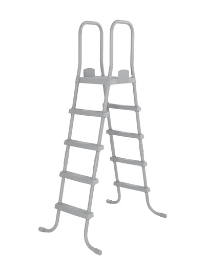Бассейн каркасный Power Steel, 956×488×132 см, фильтр-насос, лестница, тент, прямоугольный, 561KJ Bestway
