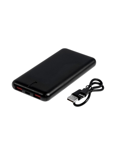 Внешний аккумулятор VIXION PRO VP-01, 10000 мАч, USB + Type-C, быстрая зарядка, чёрный