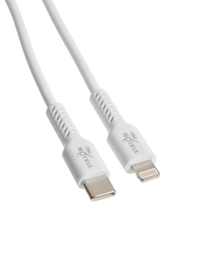 Кабель VIXION PRO VX-27i, Type-C - Lightning, 10 Вт, 1 м, белый