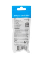 Кабель VIXION PRO VX-27i, Type-C - Lightning, 10 Вт, 1 м, белый - фото 68978094
