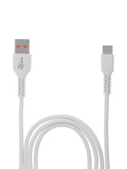 Кабель VIXION PRO VX-17c, USB - Type-C, 2.1 А, 1 м, белый - Фото 3