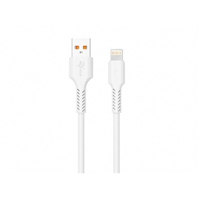Кабель VIXION PRO VX-17i, USB - Lightning, 2.1 А, 1 м, белый (комплект 2 шт)