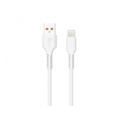 Кабель VIXION PRO VX-17i, USB - Lightning, 2.1 А, 1 м, белый