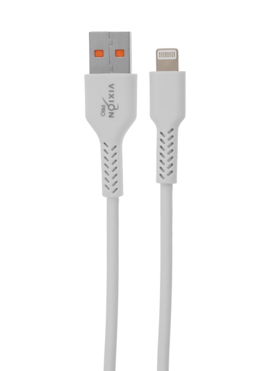 Кабель VIXION PRO VX-17i, USB - Lightning, 2.1 А, 1 м, белый