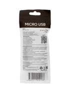 Кабель VIXION PRO VX-17m, USB - micro USB, 2.1 А, 1 м, белый - Фото 6