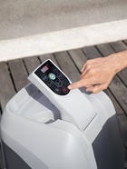 Спа – бассейн Ibiza AirJet, 180×180×66 см, фильтр-насос, тент, дозатор для химии, аэромассаж, квадратный, 6002U Bestway - Фото 8