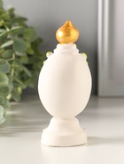 Фигурка гипс «Яйцо с куполом», 11×5 см - фото 68978131