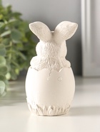 Фигурка гипс «Заяц пасхальный с букетом», 11×6 см  (артикул 10982495)  большой выбор товаров оптом и в розницу по низким ценам с доставкой
