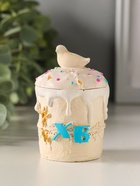 Шкатулка для украшений с крышкой «Кулич пасхальный», 7×5 см, цветной  (артикул 10982497)  большой выбор товаров оптом и в розницу по низким ценам с доставкой