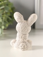 Фигурка гипс «Кролик с корзиной яиц», 5×5×8 см, серый - Фото 3