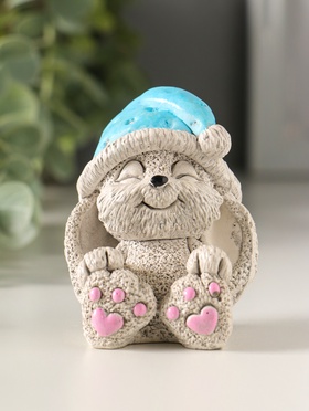 Фигурка гипс «Кролик в колпаке», 7×5.5×5.5 см, цветной  (артикул 10982513)  большой выбор товаров оптом и в розницу по низким ценам с доставкой