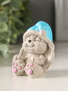 Фигурка гипс «Кролик в колпаке», 7×5.5×5.5 см, цветной  (артикул 10982513)  большой выбор товаров оптом и в розницу по низким ценам с доставкой