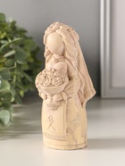 Фигурка - оберег «Берегиня невеста» 13×5 см, бежевый с эффектом состаривания  (артикул 10982517)  большой выбор товаров оптом и в розницу по низким ценам с доставкой