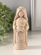 Фигурка - оберег «Берегиня денежная», 13×5 см, бежевый с эффектом состаривания, гипс  (артикул 10982518)  большой выбор товаров оптом и в розницу по низким ценам с доставкой
