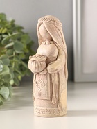 Фигурка - оберег «Берегиня денежная», 13×5 см, бежевый с эффектом состаривания, гипс  (артикул 10982518)  большой выбор товаров оптом и в розницу по низким ценам с доставкой
