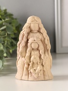 Фигурка - оберег «Родовница» 13×5 см, бежевая, с эффектом состаривания - Фото 1