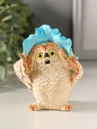 Фигурка гипс «Сова в панаме», 10×8 см, цветная  (артикул 10982524)  большой выбор товаров оптом и в розницу по низким ценам с доставкой